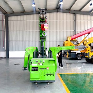 رافعة عنكبوت كهربائية عالية الجودة ، آلة رفع عنكبوتية صغيرة متنقلة لمشاريع هندسة البناء - Product Image 3