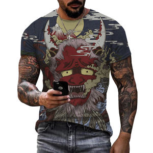 Camiseta con estampado 3D de Prajna Face para hombre, camisa con Impresión Digital personalizada Unisex, camisetas OEM y ODM, <span class=keywords><strong>2022</strong></span> - Product Image 2