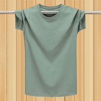 Camiseta de Manga Corta para Hombre, Estampado Gráfico, Corte Holgado, Cómoda para Actividades al Aire Libre, con Estampado de Letras, Cuello Redondo, Algodón Suave, Nueva Colección 2026