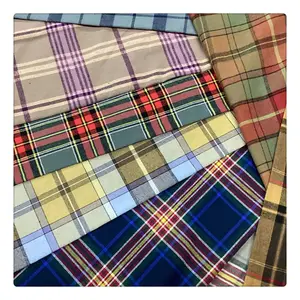 21s yarn dyed flannel supplier shirting Best Price Wholesale High Quality materials for dress making yarn dyed fabric