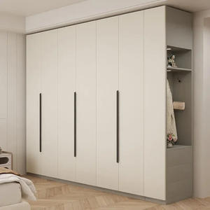 Armario Personalizado 2026, Nuevo Diseño Moderno y Lujoso, Muebles de Guardarropa Personalizados, Armario para Ropa en Color Greige - Product Image 2