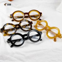Monture de lunettes unisexe CC en acétate transparent haut de gamme, modèle 23103, pour toutes les formes de visage, fabriquée en Chine