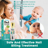 Liquide anti-morsure d'ongles OEM non toxique, amère, pour inhiber la croissance des cuticules, empêcher les enfants de mordre et de sucer leurs ongles