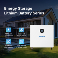 Batterie de stockage d'énergie domestique hors réseau VoltaNest Mobile 51,2 V 628 Ah 32 kWh LiFePO4 avec BMS haute capacité