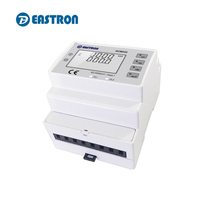 Compteur de chargeur de véhicule électrique à double canal DC Eastron DCM232 monté sur rail DIN avec RS485 Modbus et mesure bidirectionnelle