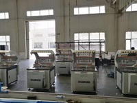 Machine de découpe de profilés aluminium PARKER Any Angle 550mm, automatique, pour la fabrication de fenêtres et portes, à tête unique, moteur PLC, 3kW, 220V
