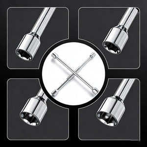 Foldable Cross 4-way <strong>Wrench</strong> Socket for Automobile Tire Maintenance <strong>Wrench</strong> Folding Torque <strong>Set</strong> <strong>Tube</strong> - Product Image 3