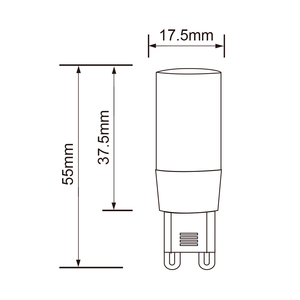 หลอดไฟ LED ข้าวโพด G9 AC22-240V 4W ปรับความสว่างได้ สำหรับตกแต่งภายใน โคมไฟคริสตัล โคมไฟระย้า - Product Image 5
