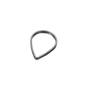 Moule en laiton en forme de goutte d'eau pour la fabrication de boucles d'oreilles, couleurs mélangées argent, or, bronze antique, bronze canon, plaqué cuivre, bijoux - Product Image 2