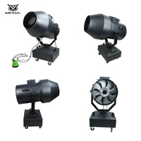 MOWL 3000W Canon de Fête Mobile pour Piscine, Machine à Jet de Mousse pour Aire de Jeux