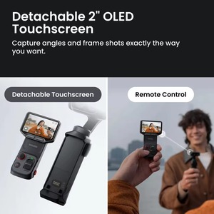 Insta360 <span class=keywords><strong>Luna</strong></span> Ultra 8K Leica, Cámara Dual de Vanguardia con Gimbal, Resistente al Agua, WiFi, Gran Angular y Visión Nocturna - Product Image 6