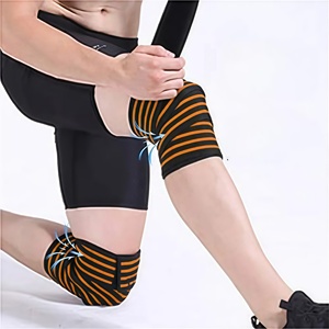 Bandes de compression élastiques en néoprène pour le genou, soutien professionnel pour la musculation et l'entraînement, protection ajustable pour le cross-training - Product Image 6
