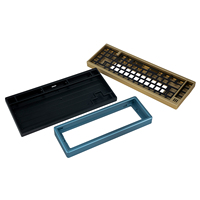 Clavier de service 2026 haute précision en acier inoxydable, aluminium anodisé et acrylique, usiné CNC et par électroérosion à fil
