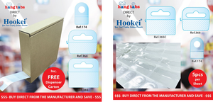 Bán Sỉ Thẻ Treo Có Lỗ Trong Suốt Thẻ Treo Có Thể Gập Được Gắn Chắc Chắn Màn Hình Bán Lẻ Cho Cửa Hàng - Product Image 5