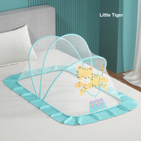 Filets de lit pour bébé en tissu pliant léger de taille personnalisée de haute qualité couverture en maille bleue belle pour bébé dormir Technique tissée