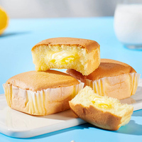 Gâteau Chiffon Halal en Gros, Gâteau au Lait de Buffle, Gâteau Chiffon Fourré au Fromage, Cupcake
