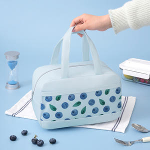 Bolsa Térmica para Almuerzo Beilian, Gran Capacidad, Portátil, para el Trabajo, Viajes, Estudiantes, con Diseño de Frutas - Product Image 2