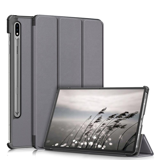 Case for Samsung Galaxy Tab S8 2022 Plus Strong Magnetic Trifold Auto Sleep Stand Case Cover for S7 S6 A7 Lite FE 11 12.4 Inch