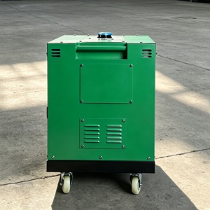 Generatore Diesel Portatile Silenzioso 5/8/10KVA, Avvio Remoto 12V DC, ATS AVR 110V/440V Monofase/Trifase, Alimentazione di Backup Domestica - Product Image 6
