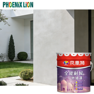 Revêtement mural extérieur à base d'eau de haute qualité, résistant aux UV, lavable, agent d'étanchéité pour bâtiments modernes et anciens - Product Image 5