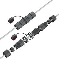 AOHUA RJ45 Fiches Modulaires Prise Réseau Ethernet Crystal Plug L Type Connecteur Adaptateur pour Réseau