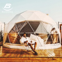 Maison de tente Igloo dôme de 7m pour camping familial