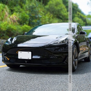 2023 avec vis <span class=keywords><strong>de</strong></span> support noir <span class=keywords><strong>de</strong></span> verrouillage, cadre <span class=keywords><strong>de</strong></span> plaque d'immatriculation américain universel, accessoire Tesla, couvercle d'étiquette <span class=keywords><strong>de</strong></span> plaque d'immatriculation - Product Image 3