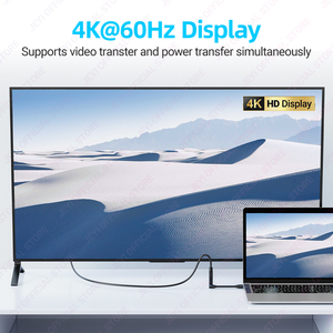 JEYI fabrika 75mm 90 ° USB C C kısa kablo 60W PD 20Gbps güç banka MacBook dizüstü Tablet için stokta - Product Image 5