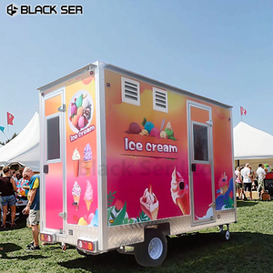 Wholesale Price <strong>Ice</strong> <strong>Cream</strong> Mobile Food Trucks for <strong>Sale</strong> <strong>Concession</strong> Food Truck <strong>Trailer</strong> Food Cart - Product Image 2