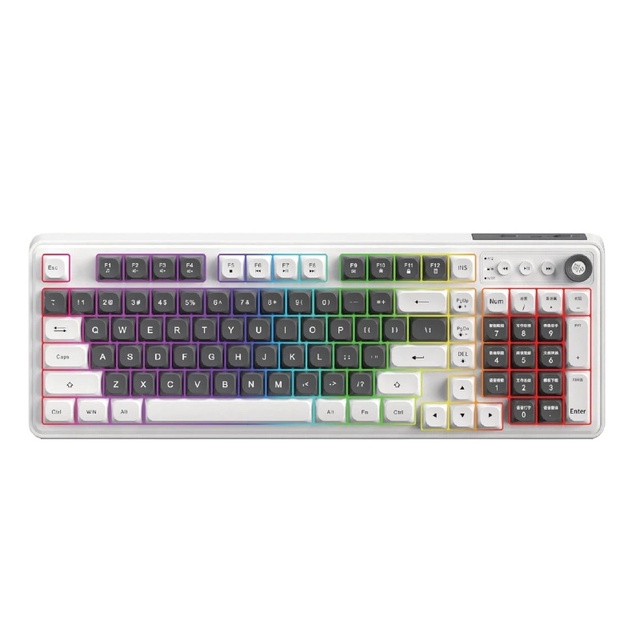 AI Intelligent Creative Edition RGB Backlit USB Wireless Voice Multi-language Functions Customized for Desktop Use-New 2026