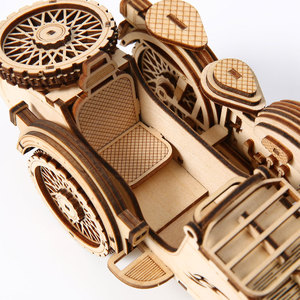 Commande en gros de puzzles 3D en <span class=keywords><strong>bois</strong></span> pour adultes, modèle de <span class=keywords><strong>moto</strong></span> side-car en <span class=keywords><strong>bois</strong></span> 3D, cadeau de collection pour les passionnés de motos - Product Image 5
