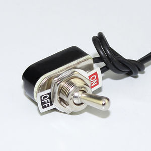 สวิตช์เปิด/ปิด2ขาสำหรับงานหนัก6A AC 125V /10A DC 12V สวิตช์สลับแบบมีสายล่วงหน้าพร้อมสายไฟ18AWG ขนาด15ซม. - Product Image 4