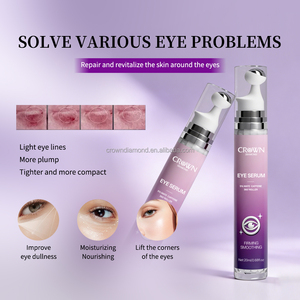 Crema de Ojos con Retinol, Ácido Hialurónico y 5% de Cafeína, OEM/ODM, Iluminadora, Reduce las Ojeras y la Hinchazón, con Rodillo Aplicador, Colágeno - Product Image 3