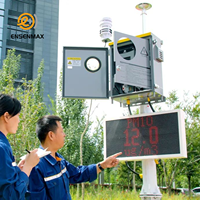 Microstation anti-odeurs industrielle pour rizerie |   Détecteur de gaz en ligne, système de surveillance automatique des odeurs haute précision pour la fusion des métaux