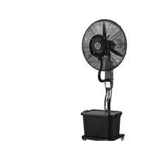 Support de ventilateur de brouillard d'eau industriel électrique intérieur/extérieur de 26 pouces humidificateur refroidissement désinfection fonction de pulvérisation refroidisseurs d'air
