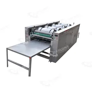 Impresora automática de cartón corrugado flexo Eflute 1-3 Color Pp Woven Bag Flexo Printing Machine