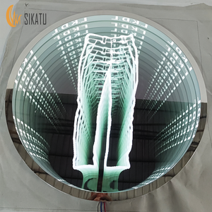 Illusion spare scenico personalizzato magico Rgb nuvola per sempre 3D specchio infinito petali nuziali Gabinet rotondo effetto Shinning - Product Image 4