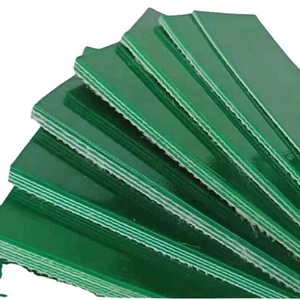 Sabuk konveyor ringan PVC halus hijau antistatis <span class=keywords><strong>2ply</strong></span> untuk jalur produksi - Product Image 2