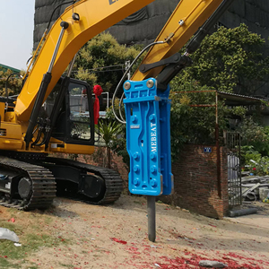 Trituradora de torre de rango montado en la parte superior para excavadoras Lovol FR220 <span class=keywords><strong>Sumitomo</strong></span> <span class=keywords><strong>SH210</strong></span> 18-22T Base de estacionamiento ecológico escénica - Product Image 1