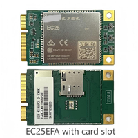 EC25EFA-MINIPCIE-ESIM Versión de Ingeniero, Módems 4G LTE, Equipos Inalámbricos, Módems Celulares EC25-E PCIE, Ranura para Tarjeta SIM Wifi, EC25EFA