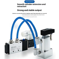 Nouveau Pince à bras oscillant pneumatique à double action ACKR40x90, Actionneur rotatif de pression et de torsion, Pince de préhension SRC63*90R 90 degrés CNC