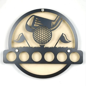 Soporte Personalizado para Pelotas de Golf, Estuche de Moda Deportivo Montado, Bolsa para Exhibición de Equipos de Golf de Madera, Pequeños Soportes para Exhibición en Tiendas - Product Image 3