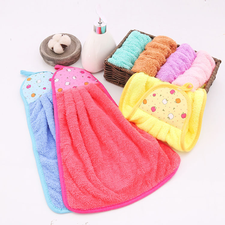 Coral Velvet Microfiber Cleaning Towels – Soft Absorbent Quick-Dry Kitchen & Bathroom Cloths