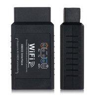 Connecteur OBD Mico WiFi V1.5, lecteur de code, outil de diagnostic automobile OBD 2, adaptateur OBD noir ELM327, scanner sans fil, détecteur