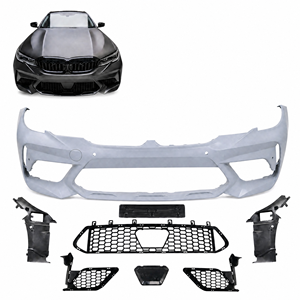 Accessoires de modification automobile pour <span class=keywords><strong>BMW</strong></span> Série 3 G20 M2 M2C Style Upgrade M3C Kits carrosserie Pare-chocs avant avec calandre Lame avant ABS - Product Image 4
