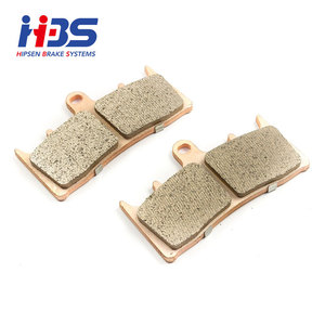 ชุดผ้าเบรกหน้าแบบเผาผนึก FA188HH ของแท้ OEM 59130-46E00 59300-46840 59300-33870 59300-33890 43082-1179 สำหรับรถซูซูกิ <span class=keywords><strong>ZX</strong></span>-6R ZRX 1100 - Product Image 4