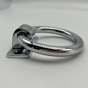 Gold and Silver Zinc Alloy Hardware <strong>Door</strong> Cabinet Drawer Chair Ring Handle <strong>Knob</strong> Sofa Chair Metal Aluminum Handle <strong>Door</strong> Buckle - Product Image 3