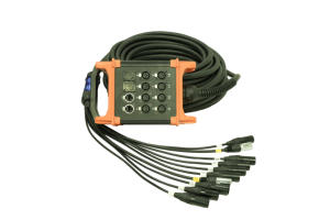 ODM Werks profi 2 CH RJ45 8 CH XLR-Stecker auf Famale xlr Schlangen kabel - Product Image 4