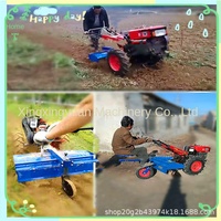 Tracteur à roues 2WD de 15 chevaux, mini-tracteur avec moteur Changfa, transmission par engrenages, pour l'agriculture et la tonte de l'herbe, idéal pour les débutants