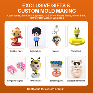 Fabricante de Juguetes, Moldeo por Inyección OEM, Plástico Duradero de PVC, Mini Estatuas, Figuras de Acción de <span class=keywords><strong>Anime</strong></span> de Niños y Niñas - Product Image 5